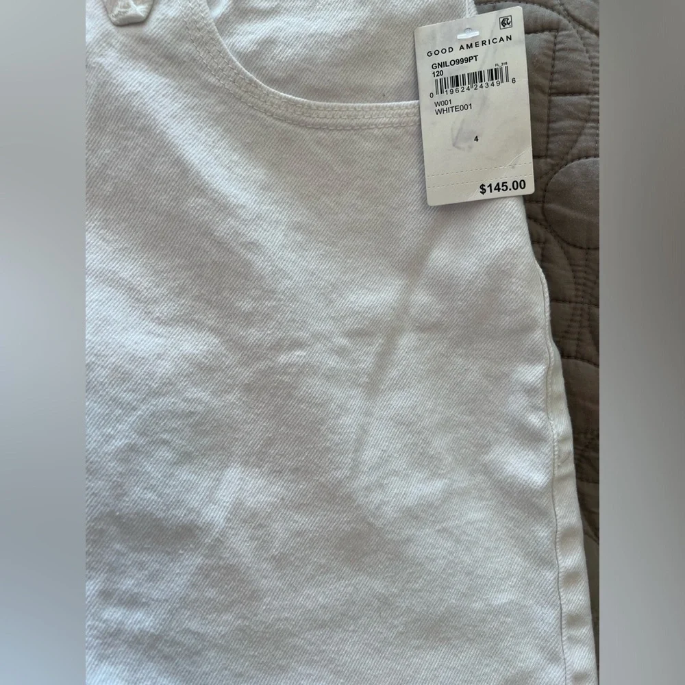 GOOD AMERICAN WHITE JEANS NWT